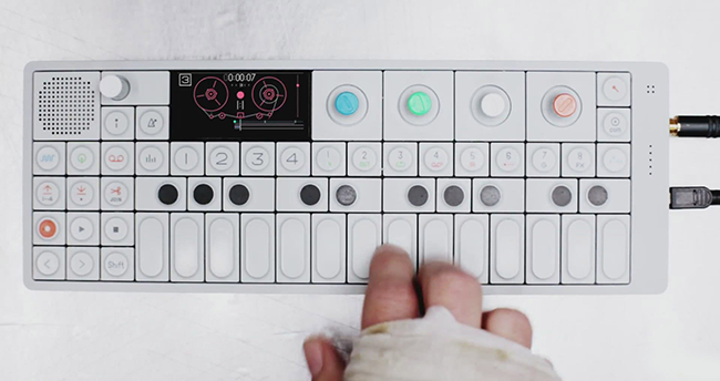OP-1 image in the One (Your Name) music video