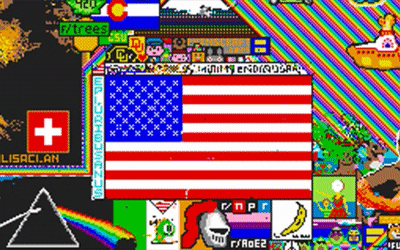 The Void attacking the US flag